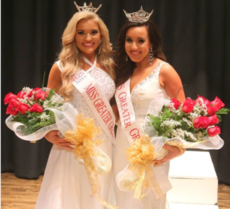 Mary Grace Nasim, right, Miss Greater Greer 2016, and Berkley Bryant,  Miss Greater Greer Teen 2016, end their reign Saturday night.
 