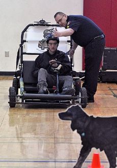 Chad Richardson went into the high schools to teach the dangers of impaired driving.
 