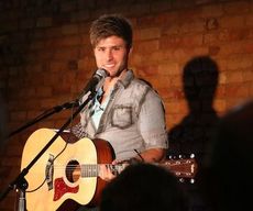 Dylan Arms entertained about 300 guests at his pre-release CD party for 