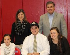 Ryan Cerino, with his family, signed to play lacrosse at Bryant University at Smithfield, R.I. Ryan is the son of Mike and Christine Cerino.
 
 