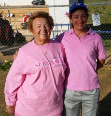 MaryAnn Aslanian, mother of Riverside Head Coach Brenda Murphy, is a breast cancer survivor. Asianian threw out the honorary first pitch.
 