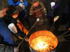 Making s'mores will be one of the activities Friday during the lighting of Christmas Tree at City Park.
 