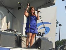 Brittany Pridemore ended an impressive Greer Idol competition Saturday evening at the Greer Memorial Freedom Blast with an impressive rendition of 