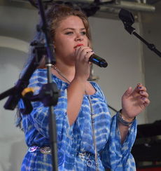 Roni Teems competes Friday in Greer Idol Teen.
 
