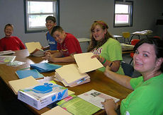 There was plenty of work to go around for all youth at Chapmanville First Baptist Church.
 
 
 