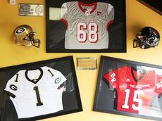 Greer and Riverside high schools and North Greenville University will have sports memorabilia at the restaurant.