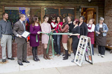 The ribbon cutting for the Greer Trading Post was a reason for all of downtown merchants to celebrate another business.