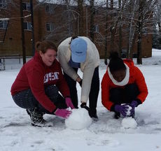 University of South Carolina students found ways to amuse themselves.
 
 