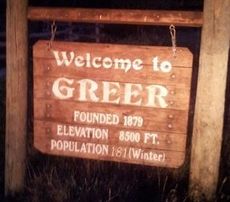 There is no comparison to the seasonal population of the Arizona town (181) versus Greer’s bustling population of 25,515, according to the 1010 Census.