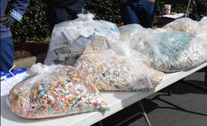 Eighty pounds of medicine was collected in Greer Saturday.
 