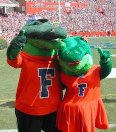 Albert and Alberta are the University of Florida mascots.