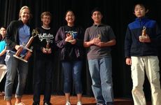 The champion Algebra Team #1 members were Ikumi Chigusa, Nathan Sun, Luke Adams and Sebastian Alverado.
 