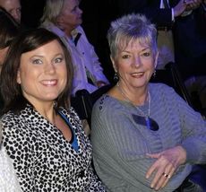 April Staggs, left, Greer State Bank and Judy Albert, Greer City Council (District 6).
 