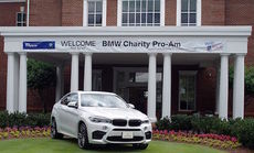 The front of Thornblade Club has a BMW on its front lawn to signal the partnership that has reached 10 years.
 
 