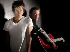The Bacon Brothers, Kevin, left, and Michael will perform Friday, May 16 in downtown Greenville at the BMW Pro-AM cele rity concert.
 