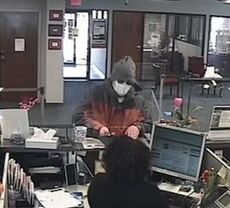 The suspect being sought in last Friday's bank heist at BB&T on Wade Hampton Blvd.
 