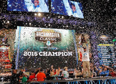 Casey Ashley of Donalds won the 2015 Bassmaster Classic on Lake Hartwell with a three-day total weight of 50 pounds, 1 ounce.
 
 
