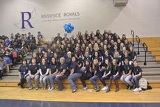 Students and teachers at Riverside Middle wore t-shirts to support a 7th-grade student who is battling cancer.