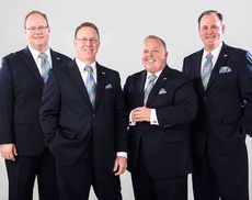 The voices of The Carolina Boys Quartet are Patrick Campbell, tenor, Chuck Lowe, lead singer, Toby Fricks, baritone, and Stephen Jewell, bass,.
 