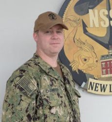 Petty Officer 1st Class Christopher Champion is an electronic technician.
 