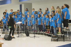 The Chandler Creek Elementary School chorus will entertain at the barbecue lunch.
 