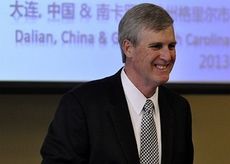 Greer Mayor Rick Danner entertained the Board of Directors for Dalian Chamber of Commerce in Jinzhou New District.