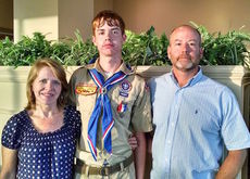 Blake Keasler earned his Eagle Scout badge. He is the son of Colton and Marinell Keasler of Taylors.
 