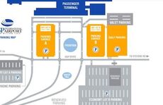 Passengers using Economy Lot B should allow extra time to make the walk from the lot to the terminal building.
 