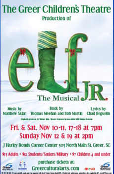 Elf Jr. next up for Greer Childrens Theatre