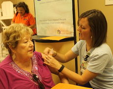 Free flu shots are available courtesy of the Greenville Health System.
 
 