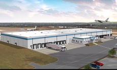GSP announced in November that a $30 million, 110,000-square-foot warehouse  and 13-acre cargo ramp cargo facility was being built.
 