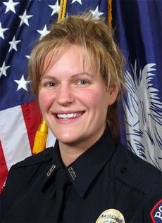 Greer Police Officer of the Year, Detective Ginger Uplinger