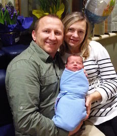 Raphael Peter Domas was born at Greer Memorial Hospital at 8:20 a.m. Parents Peter and Galina Domas are from Duncan.
 