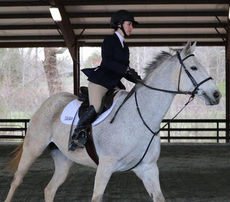Kaitlyn Adams placed third in the Varsity Intermediate over fences class at the Zone 4 Equestrian National competition.
 