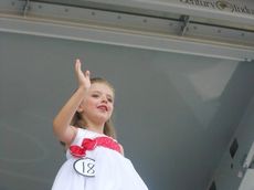 London Darnell earned the Miss Little Greer title by winning over a strong field of eight contestants vying for the crown.
