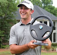 Max Homa won the 2014 BMW Pro-Am that concluded at the Thornblade Club.
 