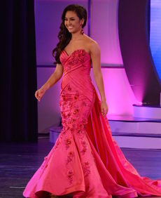 Miss Greater Easley Teen, Sarah Finleyson, 17, from Duncan, won the talent preliminary in the Miss South Carolina Teen competition.
 