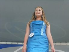 Alyssa Barnette was crowned the Miss Pre Teen at the Miss Greater Greer Princess pageant at the Greer Fest today.