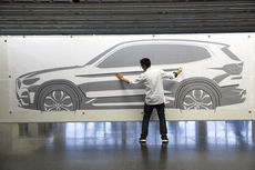 The BMW X3 concept was on the drawing board years ago.
 
 