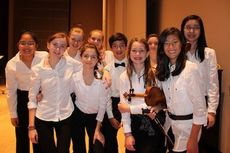 Eleven RMS students participated in the Region Orchestra at Anderson University.