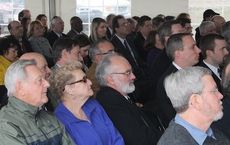 Almost 300 people made the trip to Greer Friday to attend the historic groundbreaking for the South Carolina Inland Port.