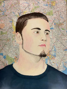 Ryan McCullough's painting,