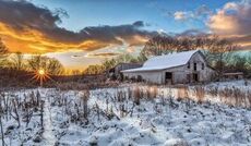 Chip Sloan’s “Snow Barn” was judged the best of 44 entries in the Friends of Lake Robinson photography contest.
 
