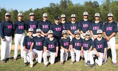 The Riverside Middle School baseball team, wearing supportive pink lettering on their jerseys, honored a teammate's mom battling cancer.
 
 
 
 
. 