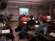 Wes Dodgens' WWII history class.