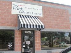 The Wink Cafe and Catering will open Saturday at 1209 W. Poinsett Street, next to Merrell's Pizza.
 