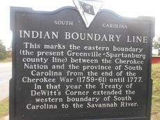 The Indian Boundary Line marker will be moved to Greer City Park. Tom McAbee and Marian Hayes of Greer offered the suggestion and City Council approved it in a unanimous (7-0) vote.