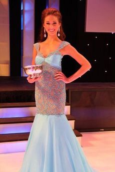 Sydney Sill Wins Evening Gown Preliminary at Miss South Carolina Teen