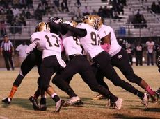 The Greer defense smothered Southside in a 35-0 rout to win the Region II-3A championship.
 