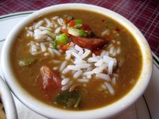 Gator Gumbo is a favorite of University of Miami fans when tailgating before their game with rival University of Florida.
